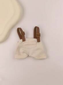 （仅适用于娃娃衣服）1 件装饰围兜工作服，适合 17 厘米服装，BJD 娃娃时尚造型