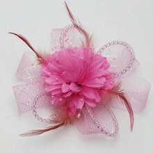 D EXCEED 1/2 PCS Vintage 1920s Beaded Fascinator Hat For Women - Art Decor Headpiece With Lace & Feathers | Gatsby Tea Parties, Weddings, Derby & Opera Events | Mother's Day, Bridal Shower, Teacher Gift Idea Valentine's Day Accessories - European and American Fashion Headwear - View 18