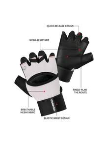 GOUNOD 健身护掌，男女适用，轻质健身手套，适合举重、骑自行车、锻炼、训练、引体向上和划船。