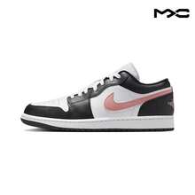Air Jordan 1 Low 'Black Rust Pink' White Sneakers Men 553558-165 - Nhiều màu - Xem 1