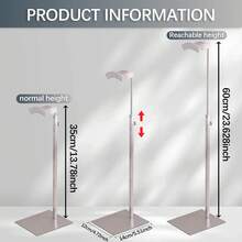 Stainless Steel Handbag Display Rack, Upgraded Adjustable Round Inner Bar, Gold/Silver Color Options, Multi-Functional Display For Bags / Hats / Jewelry, Suitable For Home / Boutique, Rust-Proof And Durable, Easy To Install.