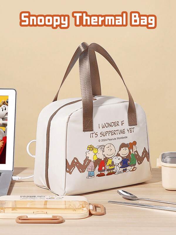 Snoopy Insulated Lunch Bag - Regular