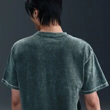 Nike 男式 AS U NSW TEE M90 OC PCKT VNTG 短袖 T 恤，针织圆领，THQ9261-390 - 綠色 - 查看 2