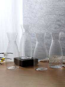 A Plastic Transparent Cylinder Vase, Transparent Flower Flower Wake Vase Modern Style Flowerpot Flower Container Flower Bag Ideal For Home Decoration, No Electricity Or Batteries Required Room Decor Flower Vase Glass Vase