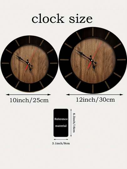 Wandklok Modern 6d16 view 6