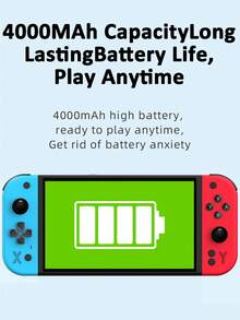 1 件 7 英寸大屏幕掌上 PSP 游戏机，内置 15000 个复古游戏和 30 个模拟器，怀旧老式插卡掌上 FC/GBA 经典操纵杆街机支持连接电视可充电游戏可保存作为节日生日礼物送给丈夫和男朋友 - 彩色 - 查看 12