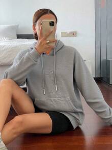 Women Sweatshirts - Grey - View 2