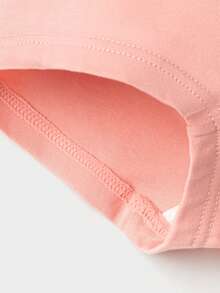 Balabala Girls Cotton Underwear 3 Packs Boxer Briefs Anti-Bacterial - White and Red - View 4