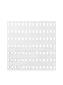 Półki ścienne z perforowanej płyty bez wiercenia, do kuchni i łazienki, z akcesoriami