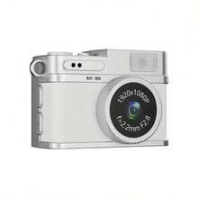 Reletech Cute Retro Mini Camera, Wearable Digital Pocket Camera With 6 Filters + Video Recording, 0.96" IPS Screen And LED Flash - Best Birthday Christmas Gift - Multicolor - View 11