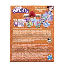 Hasbro Furby Furblets Mello-Nee Mini Friend, 45+ Sounds, Summer Chill Music & Furbish Phrases, Electronic Plush Toys, Watermelon Red & Green, Back To School Gifts, Ages 6+