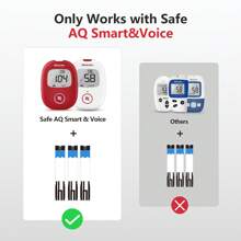 (Without Monitor)Sinocare AQ 100 Test Strips And 100 Lancets - 100pcs Test Strips - View 2