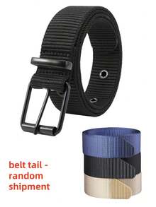 1 Peça Cinto de Lona Respirável de Náilon Masculino, Equipado com Fivela Militar Tática, Cinto de Náilon Outdoor Juvenil, Cinto de Fivela Trançada Respirável e Fashion, Tamanho Ajustável Poroso, Cinto Tático, Adequado para Lazer de Verão de Adolescentes, Esportes Outdoor, Viagem de Férias