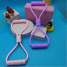 1 pieza Estiramiento en forma de 8, Banda elástica de resistencia para abrir los hombros y la espalda, Equipo de fitness y yoga para el hogar