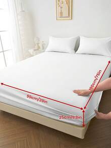 1 bộ ga trải giường cotton 100%, màu trơn, chất liệu dệt may gia đình thoải mái, mềm mại và thân thiện với da, thoáng khí, chống xù lông, phù hợp cho mọi mùa, vừa với giường đơn, đôi, cỡ Queen, cỡ King, có tác dụng bảo vệ nệm, có thể giặt máy, tái sử dụng, thích hợp trang trí phòng ngủ. - Nhiều màu - Xem 56