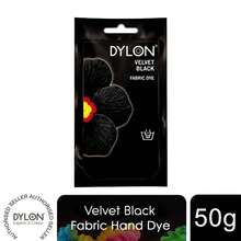 Dylon Hand Fabric Dye Sachets 1 Pack 50g Each For Clothes, Home Textiles, Soft Furnishings, Easy To Use For Customising And Refreshing Fabrics At Home - Intense Black - View 1