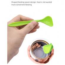 2件装宠物喂食勺，多功能猫罐头勺，小型犬勺，湿粮喂食勺，清洁双手宠物勺 - 彩色 - 查看 7