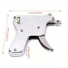 Uadme 开锁工具套装，6 件套开锁枪，适用于黄铜挂锁、古董锁、老式中式锁具的门锁开启器