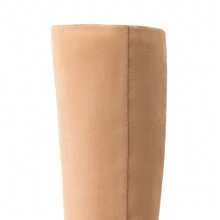 Women's Square Toe Knee-High Boots Kitten Heel Stiletto Boots Comfortable All-Day Wear For Dating  Party Fall Winter - 棕色 - 查看 3