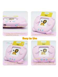 510 Wörter Buchstaben Sprechende Flashkarten, pädagogische Lernintaraktive Spielzeuge als Geburtstagsgeschenk für Jungen und Mädchen, Montessori Sprachspielzeug für Kindergartenkinder