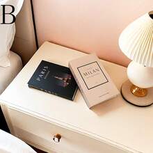 2pcs/3pcs Foldable Decorative Fake Books, Simple Decor Book Props For Model Room Best Gifts Birthday - Multicolor - View 18