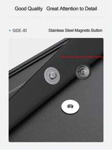 1 pieza Bolsa de almacenamiento para coche, Organizador de coche multifuncional, Bolsa de almacenamiento para el maletero - Negro - Ver 4