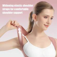 Adjustable Posture Corrector Support Belt, Unisex Back Support - Multicolor - View 8