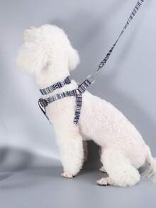 可调节波西米亚风格宠物项圈，适用于猫和狗 - 黃色 - 查看 4