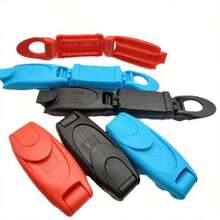 مُعدِّل حزام أمان السيارة من البولي بروبلين - مناسب لتثبيت الرقبة والكتف، مشبك ضغط السيارة، مشبك أمان المقعد، تصميم بسيط، ملمس ناعم، يوفر تجربة قيادة مريحة، اكسسوارات السيارة، اكسسوارات حزام الأمان، تصميم مشبك أنيق