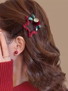 1/3 szt. spinka do włosów z kokardką świąteczną, czerwona spinka do włosów noworoczna, spinka w kształcie pięcioramiennej gwiazdy, nakrycie głowy, spinka Bb, spinka do złamanej grzywki, odpowiednia na Boże Narodzenie, do noszenia na co dzień i na randki, akcesoria do włosów dla kobiet, narzędzia do włosów, akcesoria kosmetyczne, akcesoria do kręconych włosów, akcesoria do włosów, akcesoria do włosów, akcesoria do włosów dla kobiet, jesień, podróże, narzędzia do włosów, akcesoria damskie, artykuły do włosów, jesień, włosy, akcesoria do włosów, akcesoria do włosów dla kobiet, podróże, akcesoria do włosów, akcesoria do włosów damskie, narzędzia do włosów, artykuły do włosów, akcesoria, akcesoria kosmetyczne