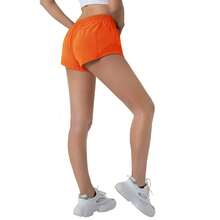 Women's 2.5" Low-Rise Running Shorts - Built-In Liner, Lightweight & Quick Dry With Mesh Pocket - 橘色 - 查看 5
