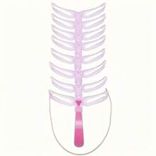 Bộ 8 khuôn kẻ lông mày tái sử dụng có tay cầm - Dễ dàng tỉa và tạo hình - Dụng cụ làm đẹp cho lông mày được định hình hoàn hảo, Giá rẻ, Ngày lễ tình nhân, Hàng giá rẻ, Du lịch, Đồ dùng cần thiết khi đi du lịch, Trang trí phòng, Quà tặng Valentine, Đồ rẻ tiền, Phòng, Đồ 1 đô la, Đồ dùng cần thiết cho kỳ nghỉ, Quà tặng cho phụ nữ, Phòng ngủ, Valentine, 99 xu - Hồng - Xem 6