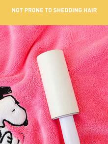 Snoopy Series Towel 1pc, 75*35cm, Made of Highly Absorbent and Soft Fabric, Skin-Friendly Material, Anti-detachment Weaving, Low Allergenicity, Featuring Cartoon Embroidery Patterns, Sealed Edge Design, Low Allergenicity, Featuring Cartoon Embroidery Patterns, Sealed Edge Design, Soft Texture, Quick, Softings Suitable for Children, Adults, Fans of "Peanuts" Comic, Applicable for Use in Bathrooms, Swimming Pools, Travel, Family Use, Beach Outings, After Shower Drying, Comfortable Wrapping - 彩色 - 查看 6