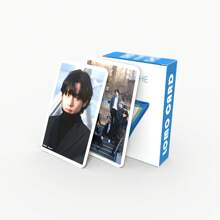 OUZEY 55 piezas - Tarjetas LOMO de celebración del 10mo aniversario de BT21 de KPOP. Tarjetas LOMO personales del nuevo álbum ECHO de JIN. Apoyo a las tarjetas LOMO del nuevo álbum "Proof" de Bulletproof. JUNG KOOK. Tarjetas LOMO de alta definición de doble cara de la banda masculina de música. Tarjetas coleccionables para fans. Regalo de San Valentín o cumpleaños que se puede dar a amigos. - Multicolor - Ver 7