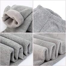 Halloween Kids Costumes Girls Winter Warm Cotton Fleece Lined Leggings Thick Thermal Tights Pants