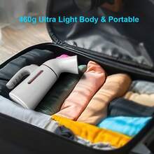 1pc Garment Steamer, Handheld Clothes Steamer, Portable Travel Steam Iron, Portable Garment Steamer, Quick Heating, Multi-Functional Powerful Steamer, Suitable For Home And Travel - View 10