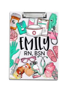 Personalized Nurse Clipboard-32 Styles,Nurse Gift, Nurse Appreciation Gift, Gift For Nurse, Personalized Clipboard, Custom Clipboard,Nurse Day,Office Decor ,Festival Blessing - Multicolor - View 16