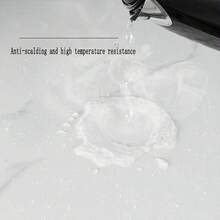 10/20/50片装自粘墙砖,仿大理石纹理壁纸,PVC发泡墙贴,防水防潮,易清洁易裁剪,可移除,适用于浴室、客厅、厨房、卧室、卫生间墙面装饰 - 彩色 - 查看 10