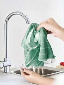 1 Stück Bambusfaser-Glasstuch: Antibakteriell, schimmelresistent, 100%, hochabsorbierend, verstärkte Fettentfernung - geeignet für Badezimmer, Küche, Auto und Haustiere, Abschied von Papiertüchern, umarmen .