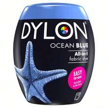 Dylon Washing Machine Fabric Dye Pod 350g Single Pack For Clothes, Home Textiles And Soft Furnishings, Ideal For Easy Colouring And Refreshing Fabrics At Home - Ocean Blue - View 2