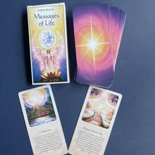 Messages Of Life Deck, Mystical Paper Oracle Cards With Guidance Meaning On The Cards 54-Card - Multicolor - View 4