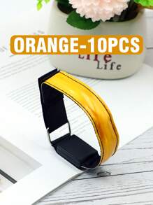 LED网格发光臂章 反光LED灯臂章，派对用品，运动腕带，适用于跑步、徒步旅行、露营、派对，可充电 - 彩色 - 查看 27