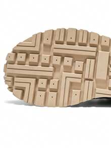 Zapatillas altas informales de suela gruesa para hombre con un diseño elegante, adecuadas para el campus, caminar, andar en patineta y usar con ropa informal. - Rojo - Ver 7