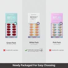 Uñas Postizas, Cortas, Taro Squoval Uñas Postizas de Otoño con Pegamento para Mujeres, Uñas Opacas para Pegar en 15 Tamaños, 30 Piezas, Set de Uñas de Gel, Clay Kiss - Beso de arcilla - Ver 6