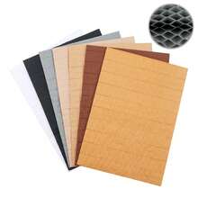 7 pièces/14 pièces Tampons en papier nid d'abeille pour œuvres d'art, artisanat et décorations de fête. Tampons en tissu nid d'abeille de couleurs assorties pour l'artisanat 3D et les cartes pop-up DIY