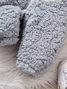 1pc Newborn Baby Boy Cute Cartoon Hooded Long Sleeve Zip-Up Romper, Soft & Comfortable Outfit