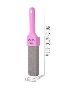 8pcs/7pcs/5pcs/3pcs/1pc Set Pumice Stone Cleaning Kit, Includes 1 Universal Handle, Grey Pumice Stone Cleaner, Suitable For Cleaning Toilet, Bathroom, Kitchen, Spa, Pool, Removes Limescale, Christmas Gift, Toilet Brush - Many - View 3