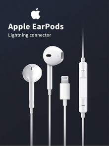 Apple/苹果原装 EarPods 有线耳机 USB-C Lightning 接口 - 白色 - 查看 1