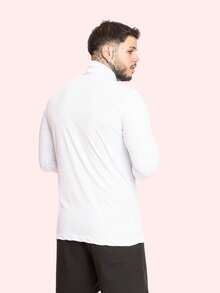 Kit 2 Cacharrel T-Shirts, Long Sleeve Blouse, High Neck, Cold Winter, Valentine's Day Gift - 黑與白 - 查看 3