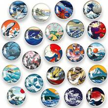 (Fast Shipping  Free Shipping) MORCART 30Pack Art Decorative Fridge Magnets Cute Refrigerator Magnets For Locker Whiteboard School Office And Kitchen (Vangogh) - Lukisan Ukiyo - View 1